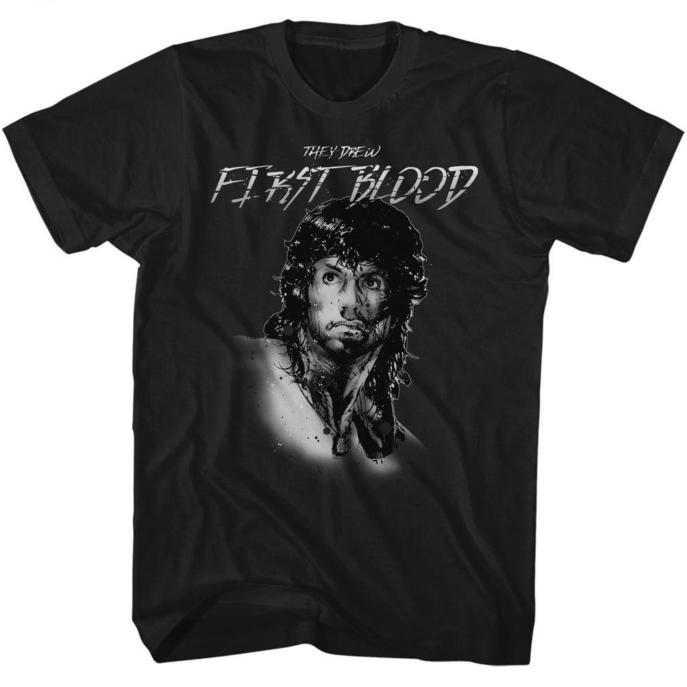 Rambo Feels Like The First Time T-Shirt Hoodie, Sweatshirt | CiraTrend.com