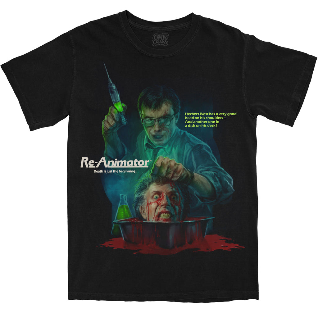 RE-ANIMATOR: 40TH ANNIVERSARY - T-SHIRT (COMFORT COLORS) Hoodie, Sweatshirt | CiraTrend.com (Image 1)