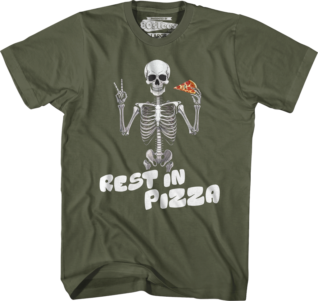Rest In Pizza T-Shirt Hoodie, Sweatshirt | CiraTrend.com (Image 3)