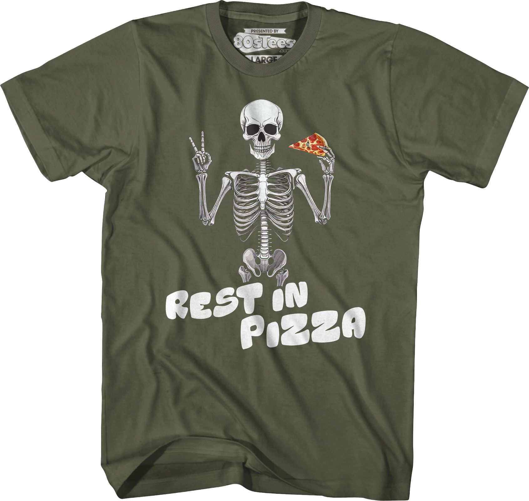 Rest In Pizza T-Shirt Hoodie, Sweatshirt | CiraTrend.com (Image 3)