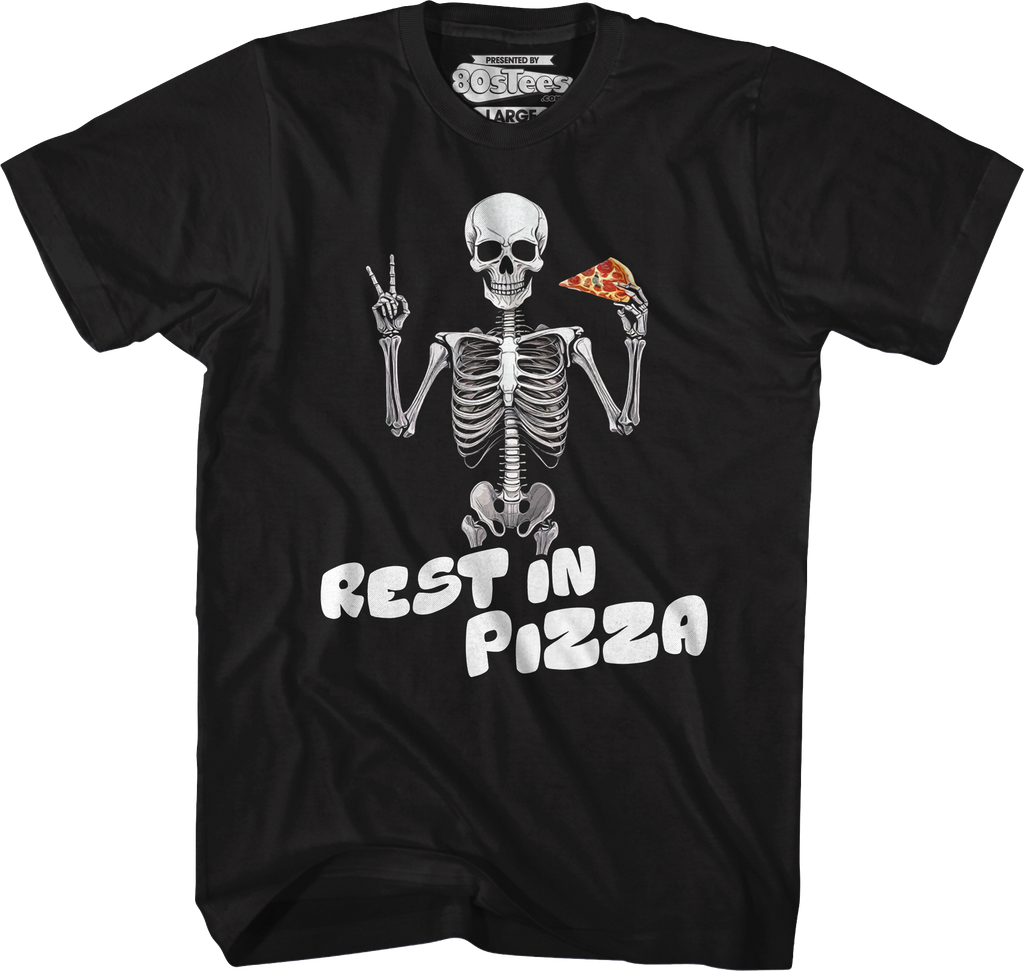 Rest In Pizza T-Shirt Hoodie, Sweatshirt | CiraTrend.com (Image 1)