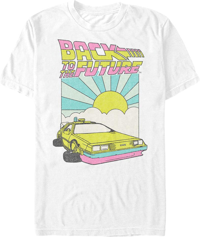 Retro DeLorean Sunshine Back To The Future T-Shirt Hoodie, Sweatshirt | CiraTrend.com (Image 1)