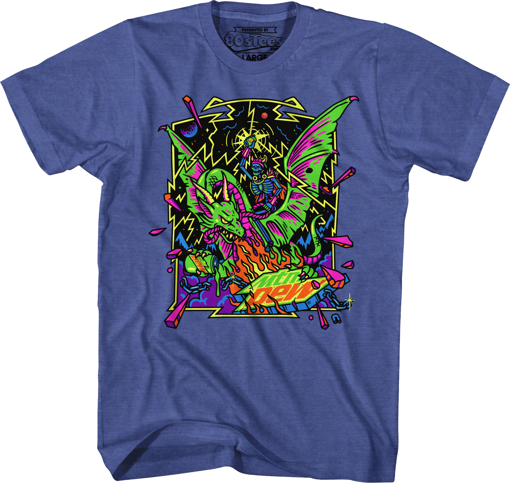 Retro Dragon Mountain Dew T-Shirt Hoodie, Sweatshirt | CiraTrend.com (Image 1)