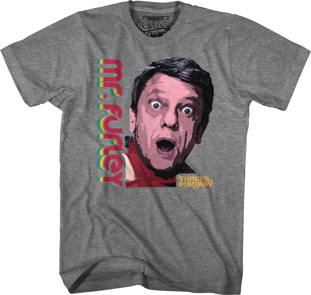 Retro Mr. Furley Three's Company T-Shirt Hoodie, Sweatshirt | CiraTrend.com (Image 3)