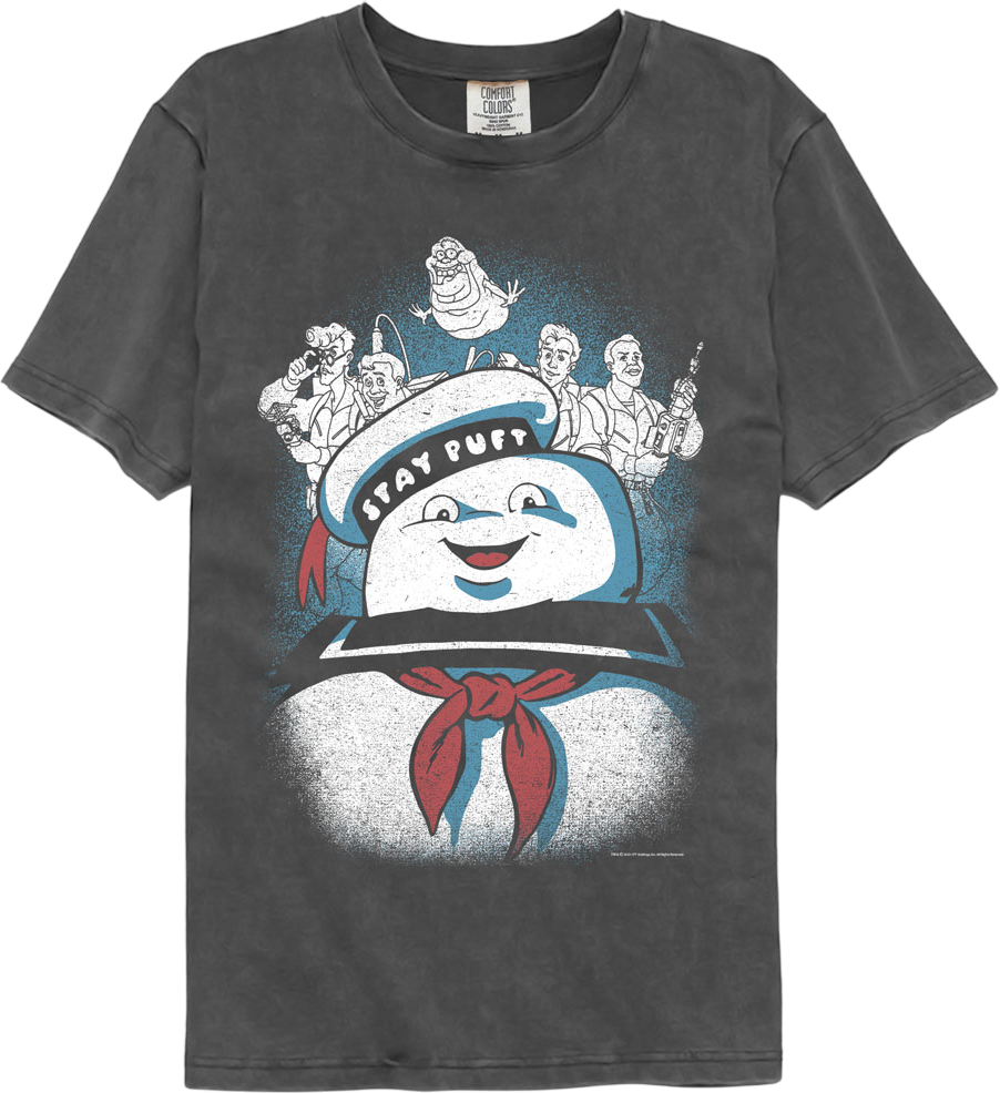 RGB Ghostbusters Stay Puft Comfort Colors Brand T-Shirt Hoodie, Sweatshirt | CiraTrend.com (Image 1)