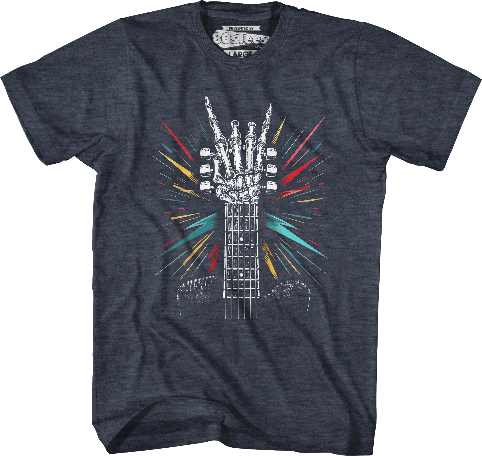 Rock Guitar T-Shirt Hoodie, Sweatshirt | CiraTrend.com (Image 3)