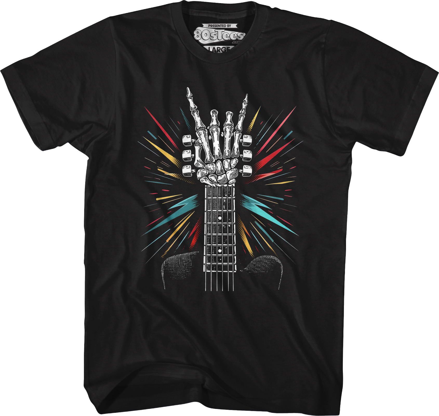 Rock Guitar T-Shirt Hoodie, Sweatshirt | CiraTrend.com (Image 1)