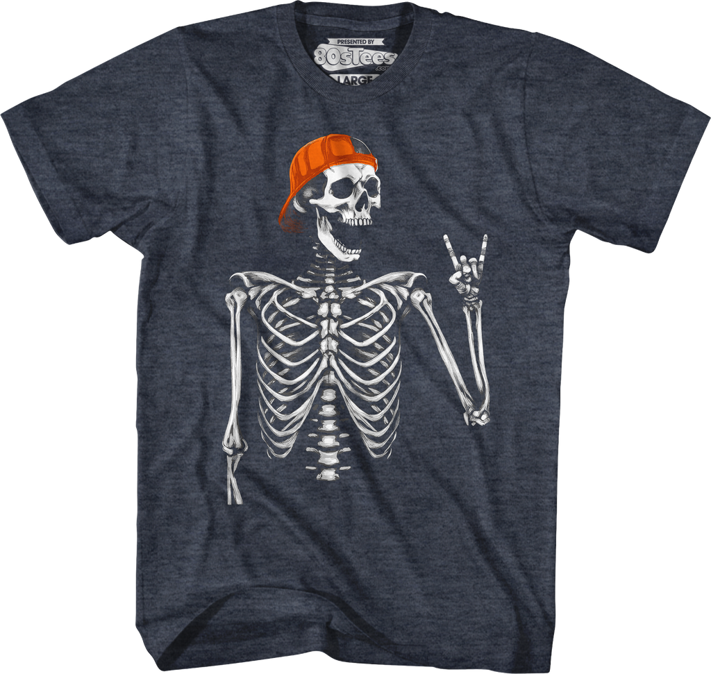 Rock & Roll Skeleton T-Shirt Hoodie, Sweatshirt | CiraTrend.com (Image 3)
