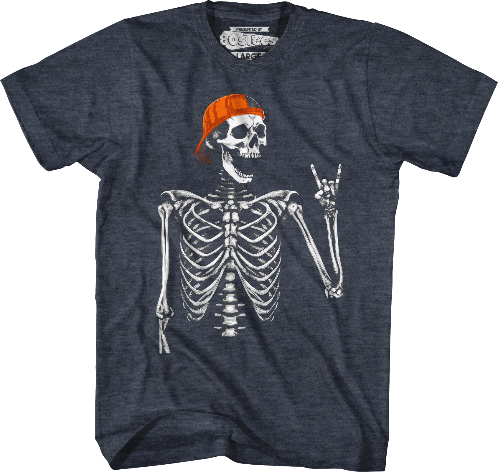 Rock & Roll Skeleton T-Shirt Hoodie, Sweatshirt | CiraTrend.com (Image 3)