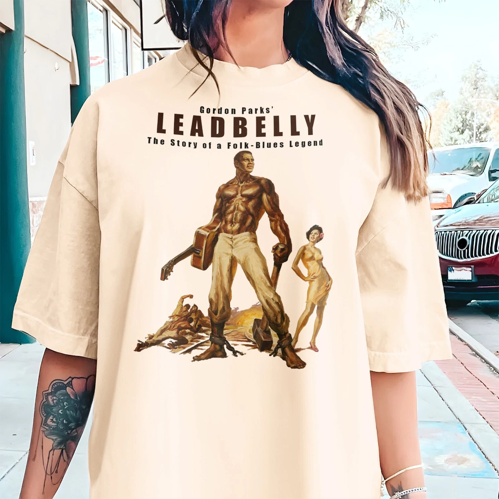 Leadbelly TShirt Vintage 8 colors TShirt DTG Print SIZES S-5XL