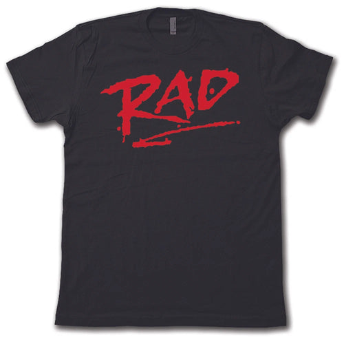 "RAD" SuperCool Retro 80's BMX Movie T-Shirt * SuperSoft Cotton Vintage Feel Tee