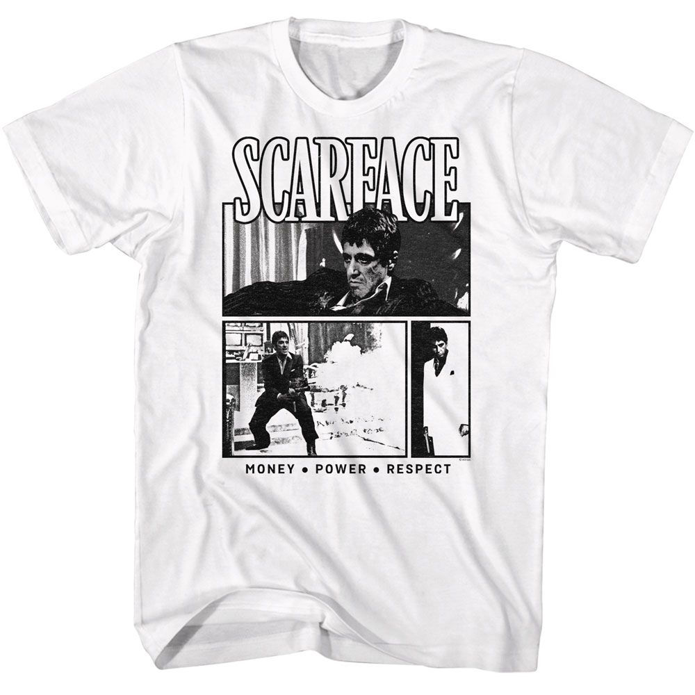 Scarface - Comic Background T-Shirt Hoodie, Sweatshirt | CiraTrend.com