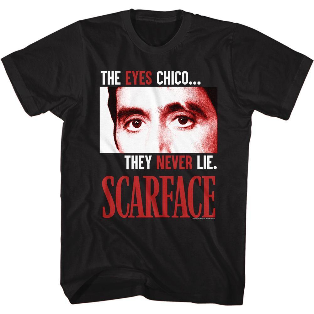 Scarface The Eyes Never Lie Boyfriend Tee Hoodie, Sweatshirt | CiraTrend.com