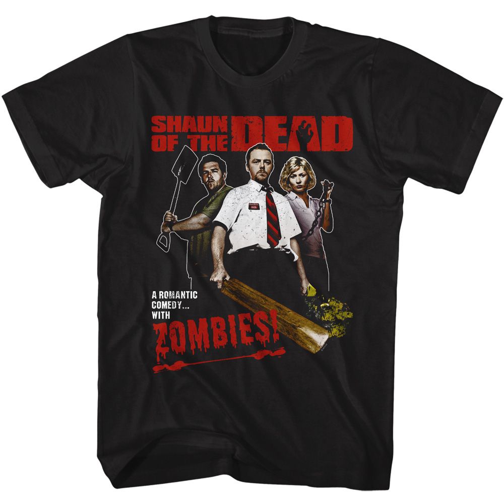 Shaun Of The Dead - Romantic Comedy T-Shirt Hoodie, Sweatshirt | CiraTrend.com