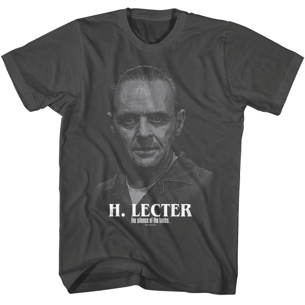 Silence Of The Lambs - Silence H Lecter Portrait T-Shirt Hoodie, Sweatshirt | CiraTrend.com