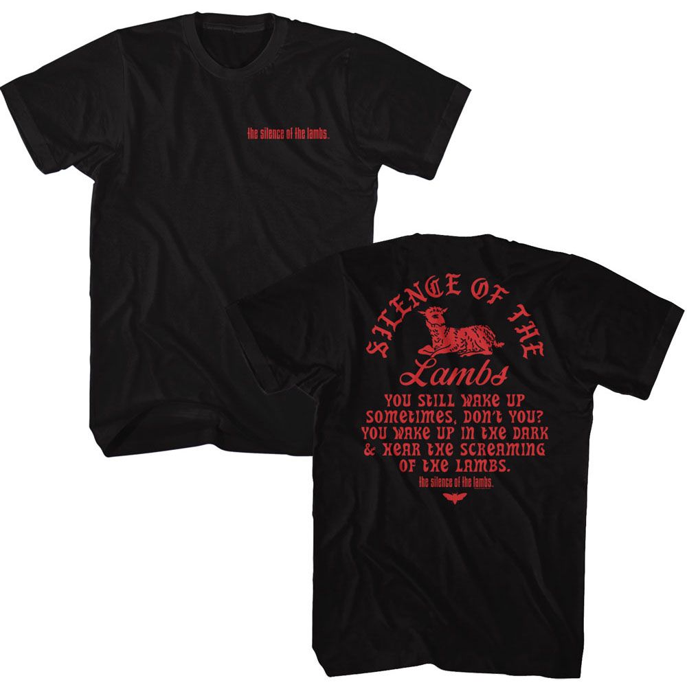 Silence Of The Lambs - Silence Lamb Front And Back Boyfriend Tee Hoodie, Sweatshirt | CiraTrend.com
