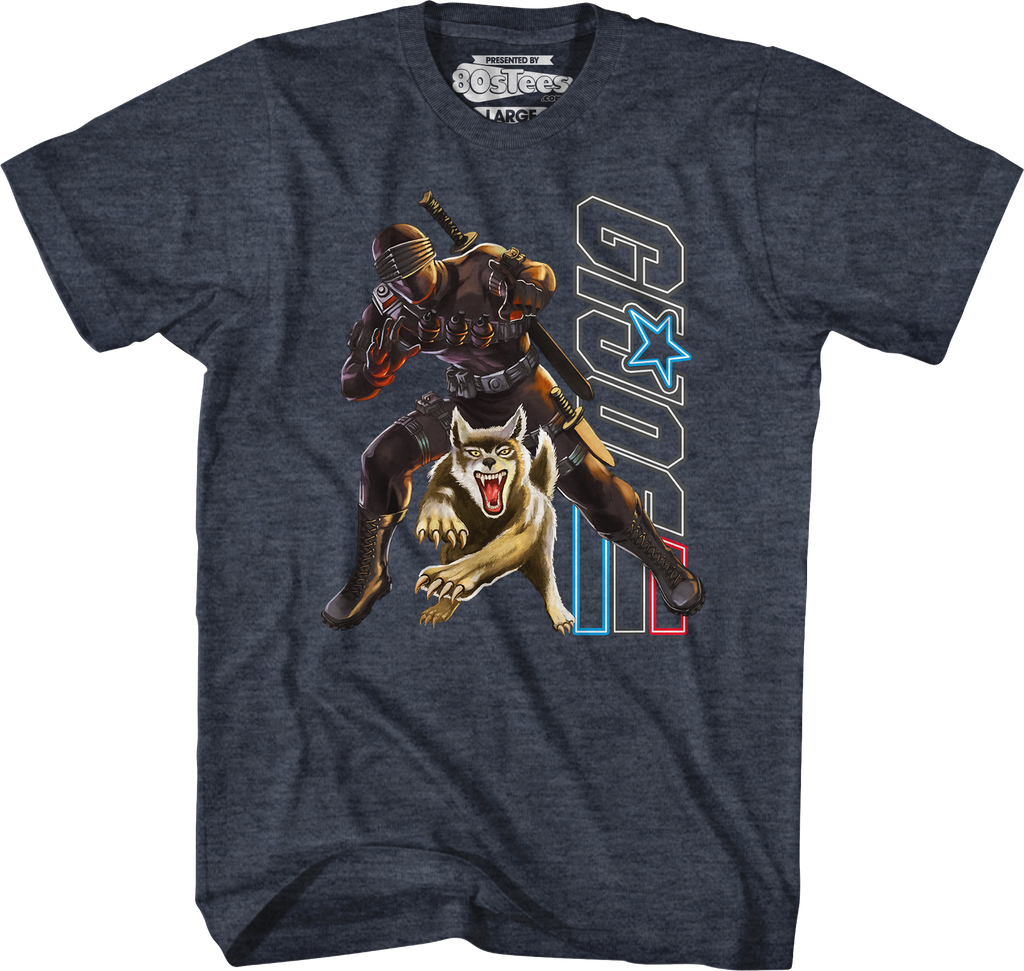 Snake Eyes & Timber Action Poses GI Joe T-Shirt Hoodie, Sweatshirt | CiraTrend.com (Image 3)