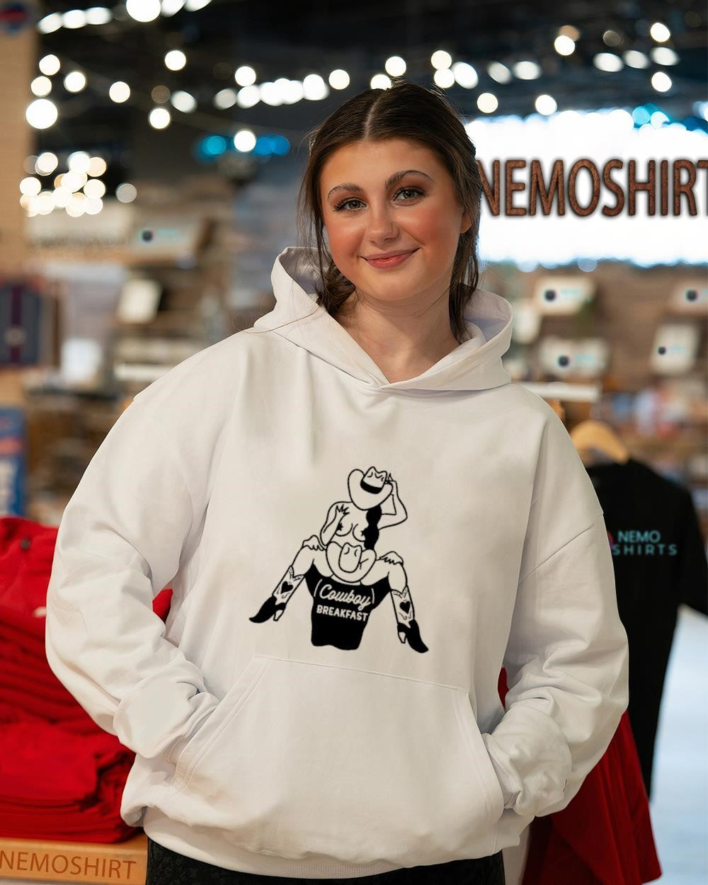 Cowboy Cowgirl breakfast shirt