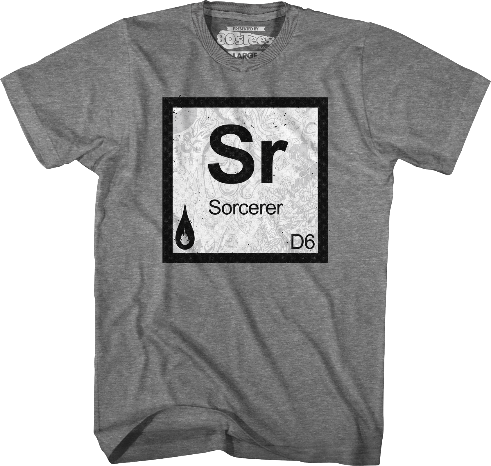 Sorcerer Element Symbol Dungeons & Dragons T-Shirt Hoodie, Sweatshirt | CiraTrend.com (Image 1)