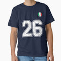 Italy Soccer Number 26 Vintage Sports Fan by RoyesButler