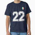 Italy Soccer Number 22 Vintage Sports Fan by RoyesButler