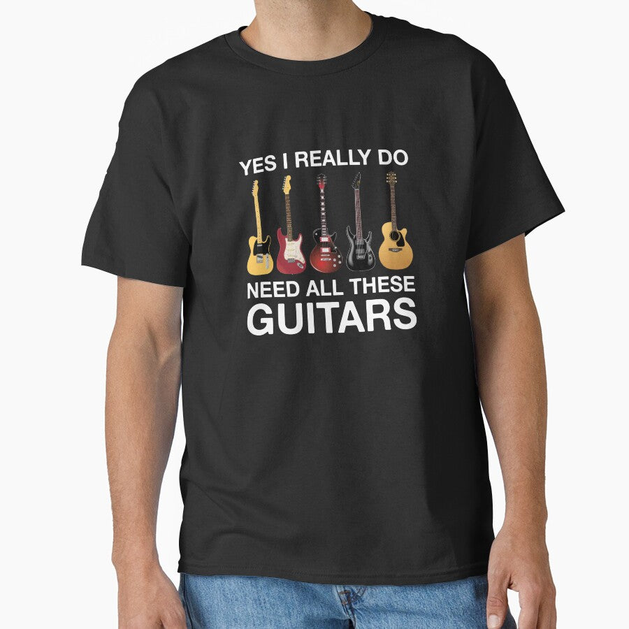 Yes I Really Do Need All These Guitars by Vanover Designs
