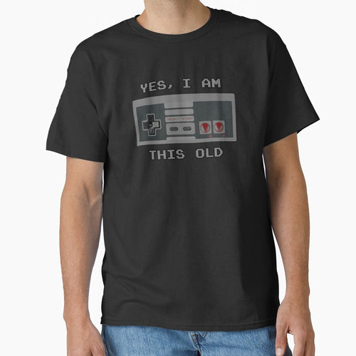 "Yes, I Am This Old" design by JDMTees