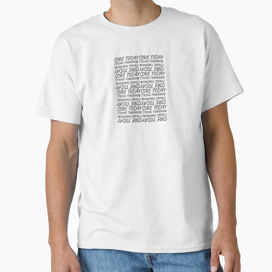 Sore Today Strong Tomorrow, sport, fitness gift by Minimalist Quotes and Sayings
