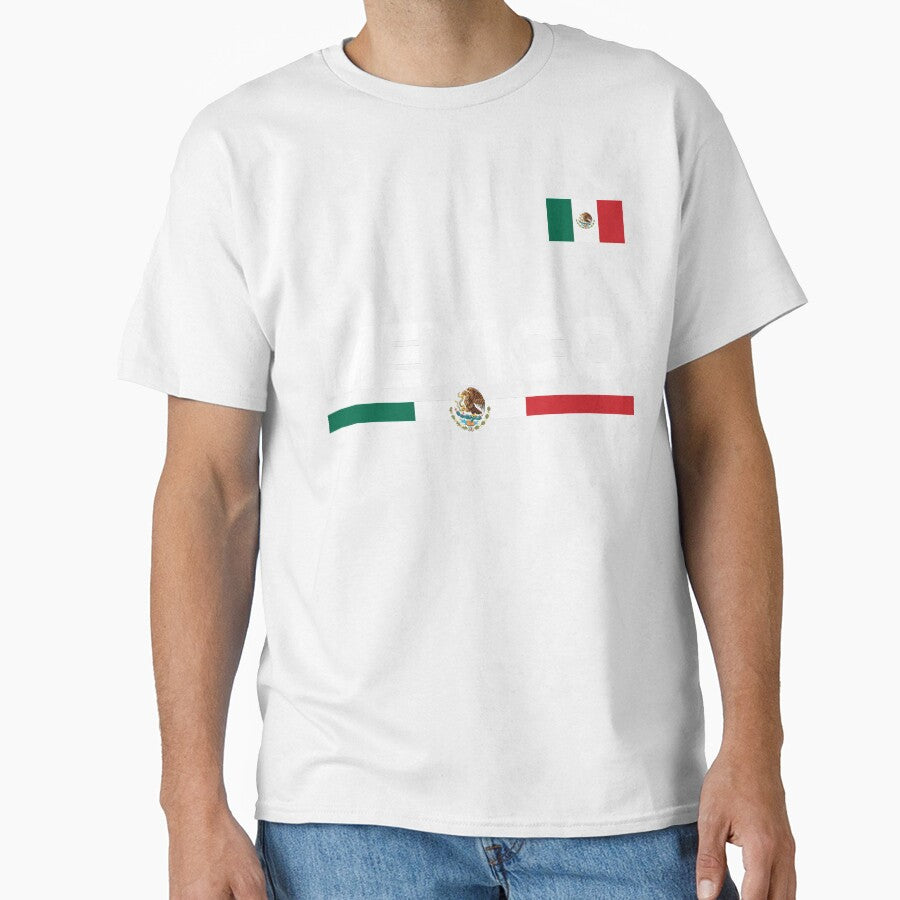 Mexico Soccer Style Flag Design by merchhost