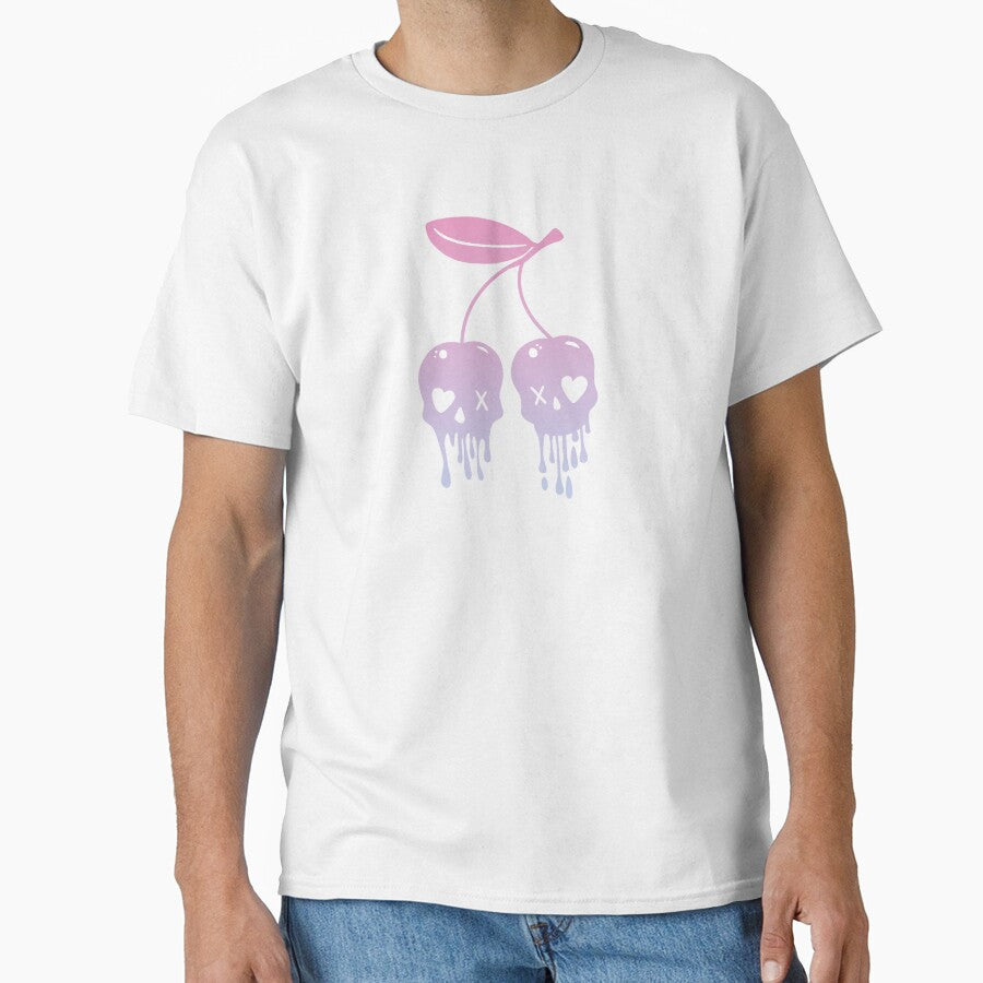 Cherry skull kawaii by Fran Fryberg