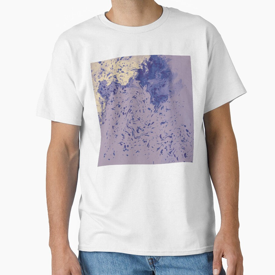 Lavendar lemonade abstract design by CottageComfortsShoppe