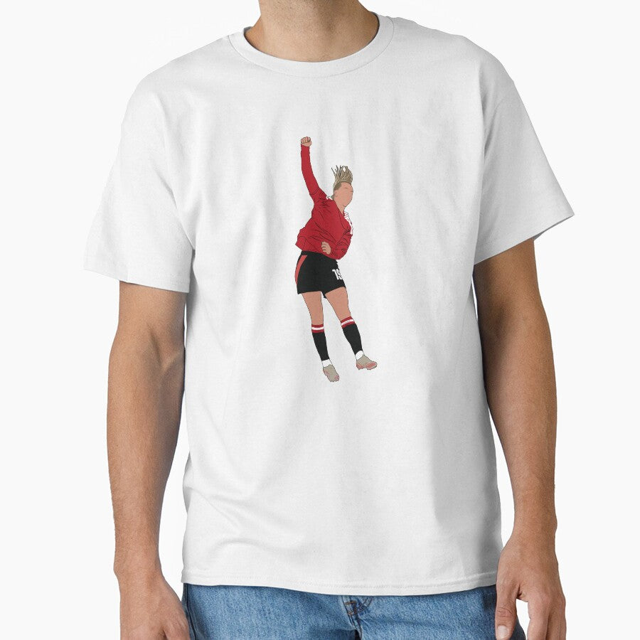Elisabeth Terland United Goal Celebration Minimalist by Hevding