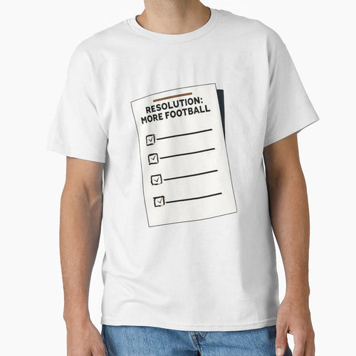 ,,Resolution: More Football" by SportThreadz