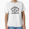 Champions Are Born In Scotland , football fans vintage gift by lamjar-art