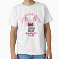 Cute Sweet French Bulldog Pink Watercolor Cotton Candy by PinkPandaDesign