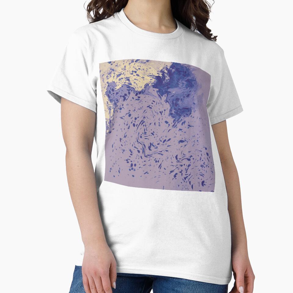 Lavendar lemonade abstract design by CottageComfortsShoppe