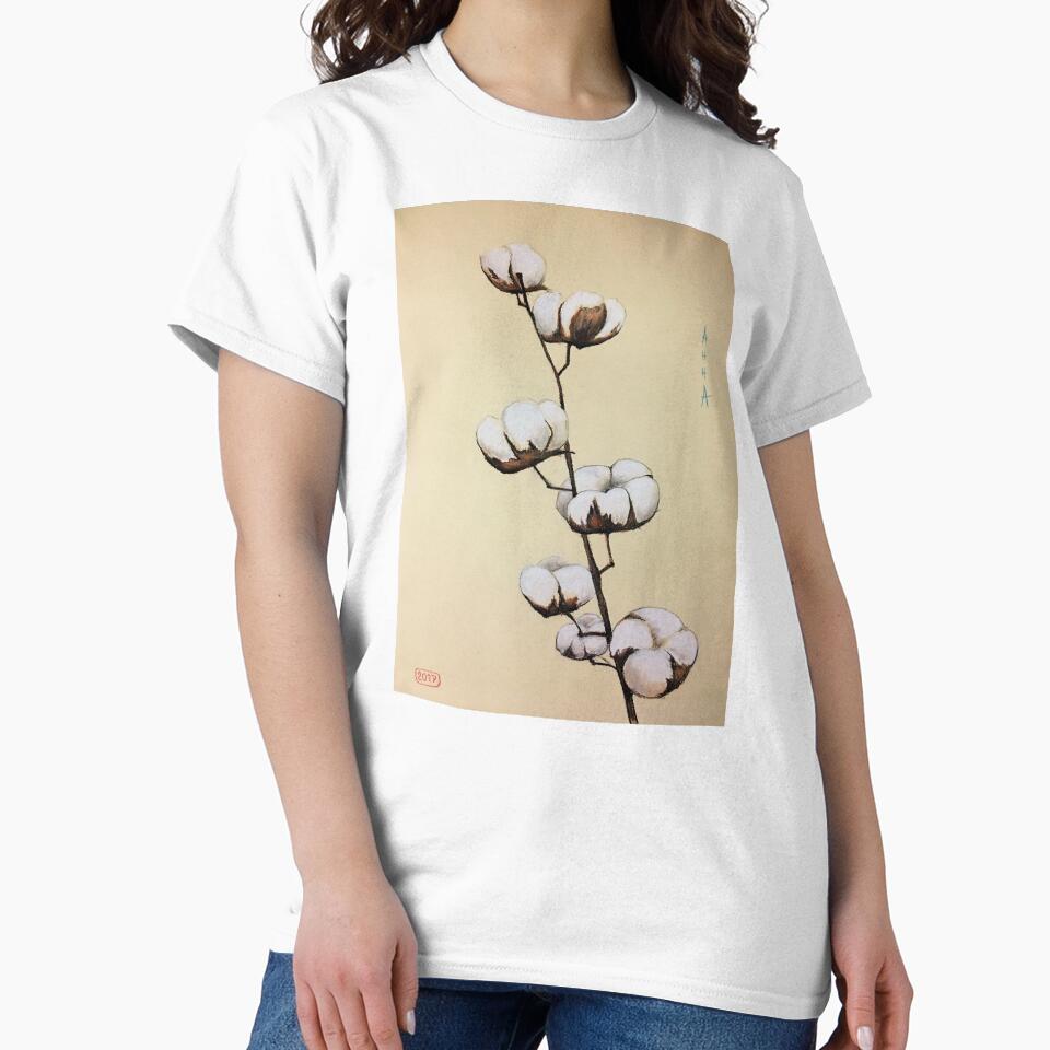 Cotton, cotton blooming, cotton flower by Ranisha