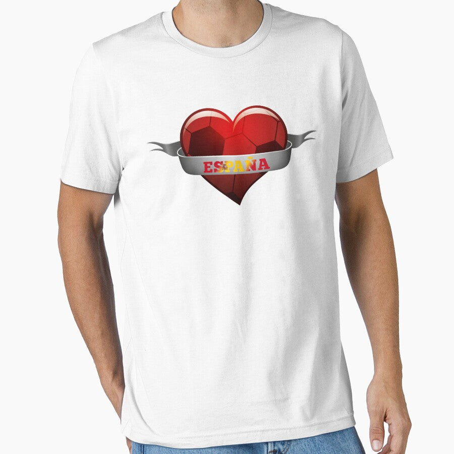 España Spain soccer heart by MarlowLoom