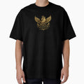 VELNAR Golden Owl Luxury Graphic Tee by Ikkipass Enterprises
