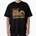 This is My Human Costume I'm Really a Wolf Shirt Men S SK by andregiftshopzz