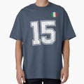 Italy Soccer Number 15 Vintage Sports Fan by RoyesButler