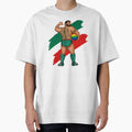 Bear Soccer Flag by AlexSketchArt
