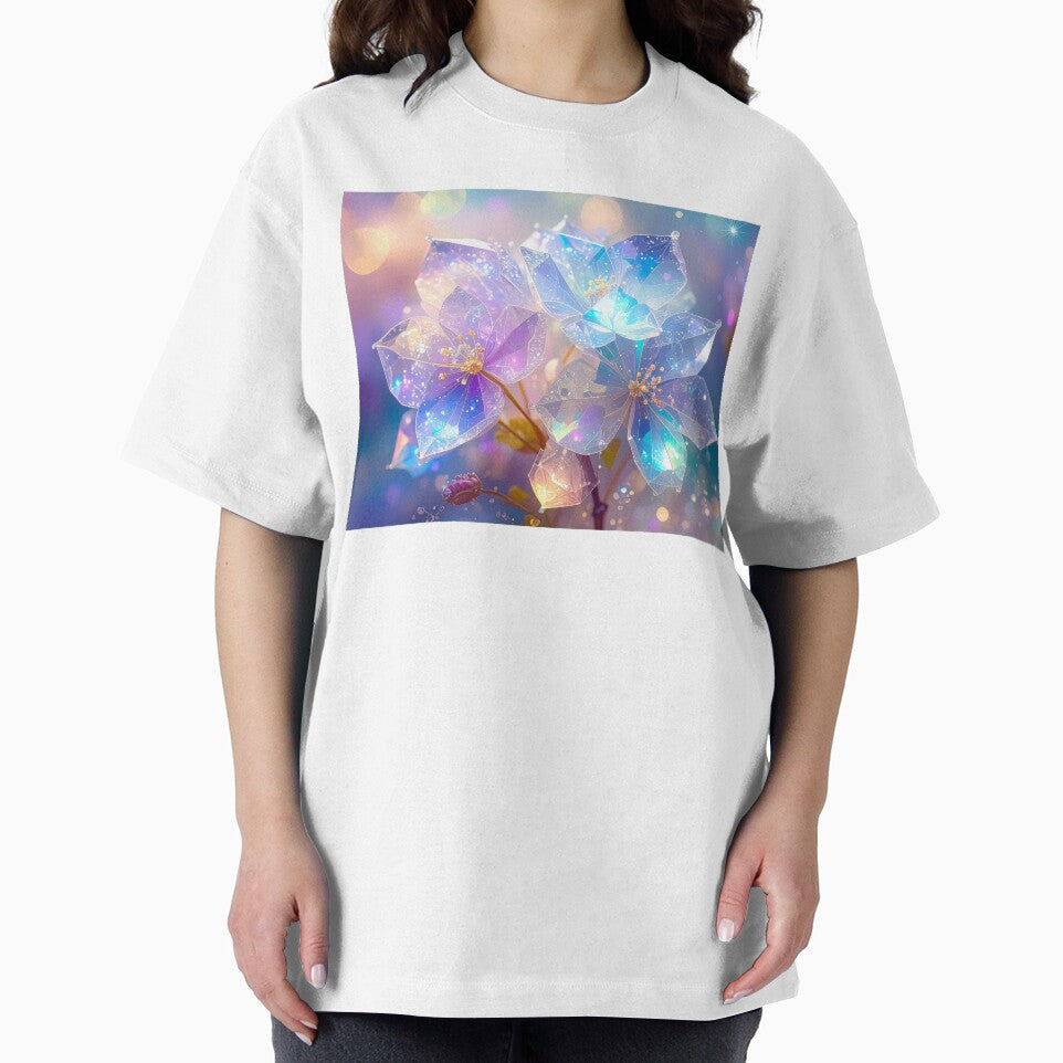 Iridescent Crystal Flower Dream Design by BetweenForms