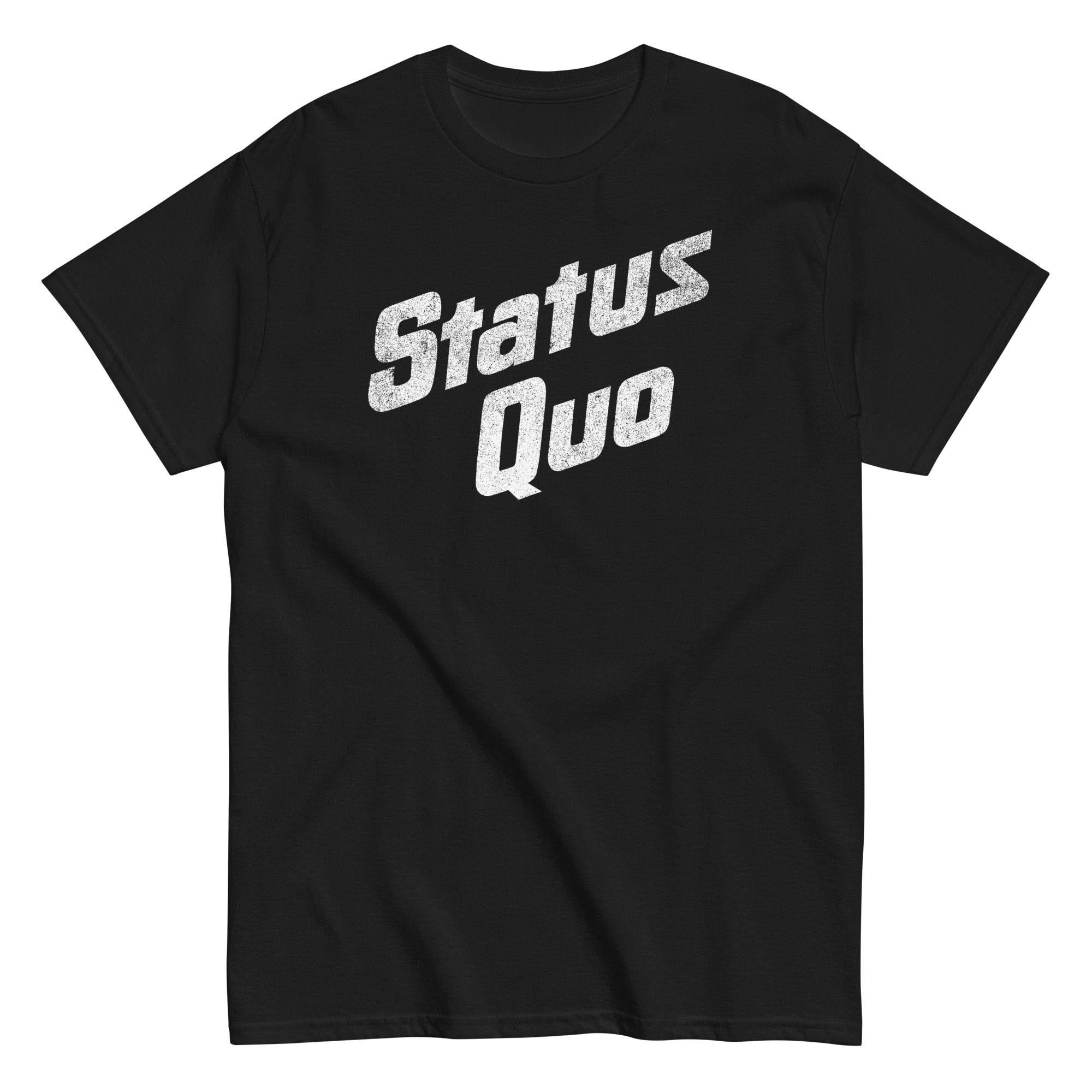 Status Quo - White Logo T-Shirt Hoodie, Sweatshirt | CiraTrend.com (Image 2)