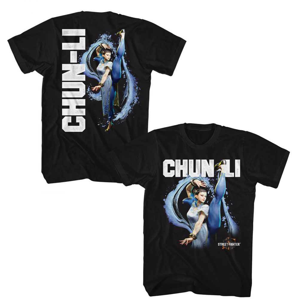 Street Fighter - Chun Li Character Boyfriend Tee Hoodie, Sweatshirt | CiraTrend.com