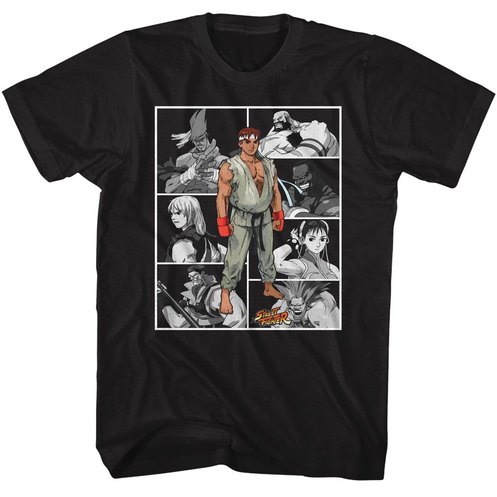 Street Fighter - Fighters In Boxes T-Shirt Hoodie, Sweatshirt | CiraTrend.com