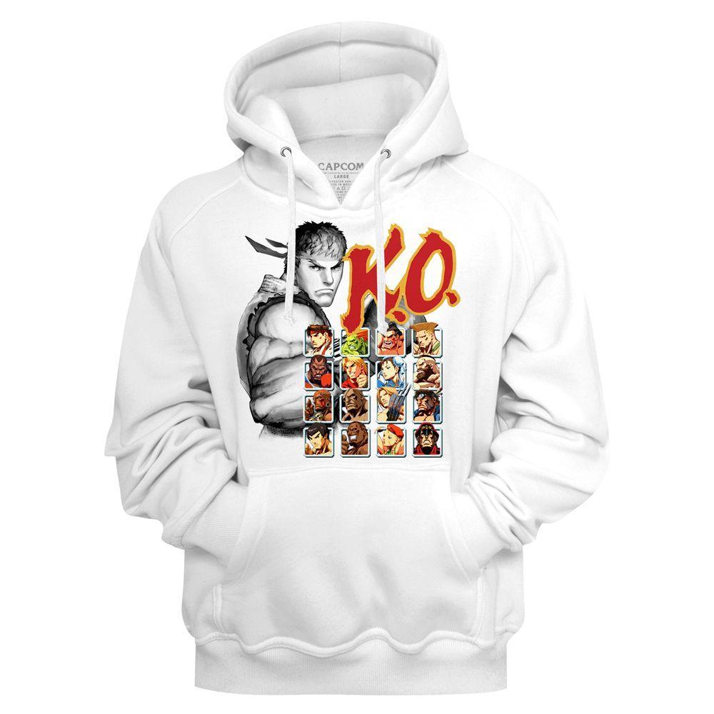 Street Fighter Ko Select Boyfriend Hoodie T-Shirts, Sweatshirt | CiraTrend.com