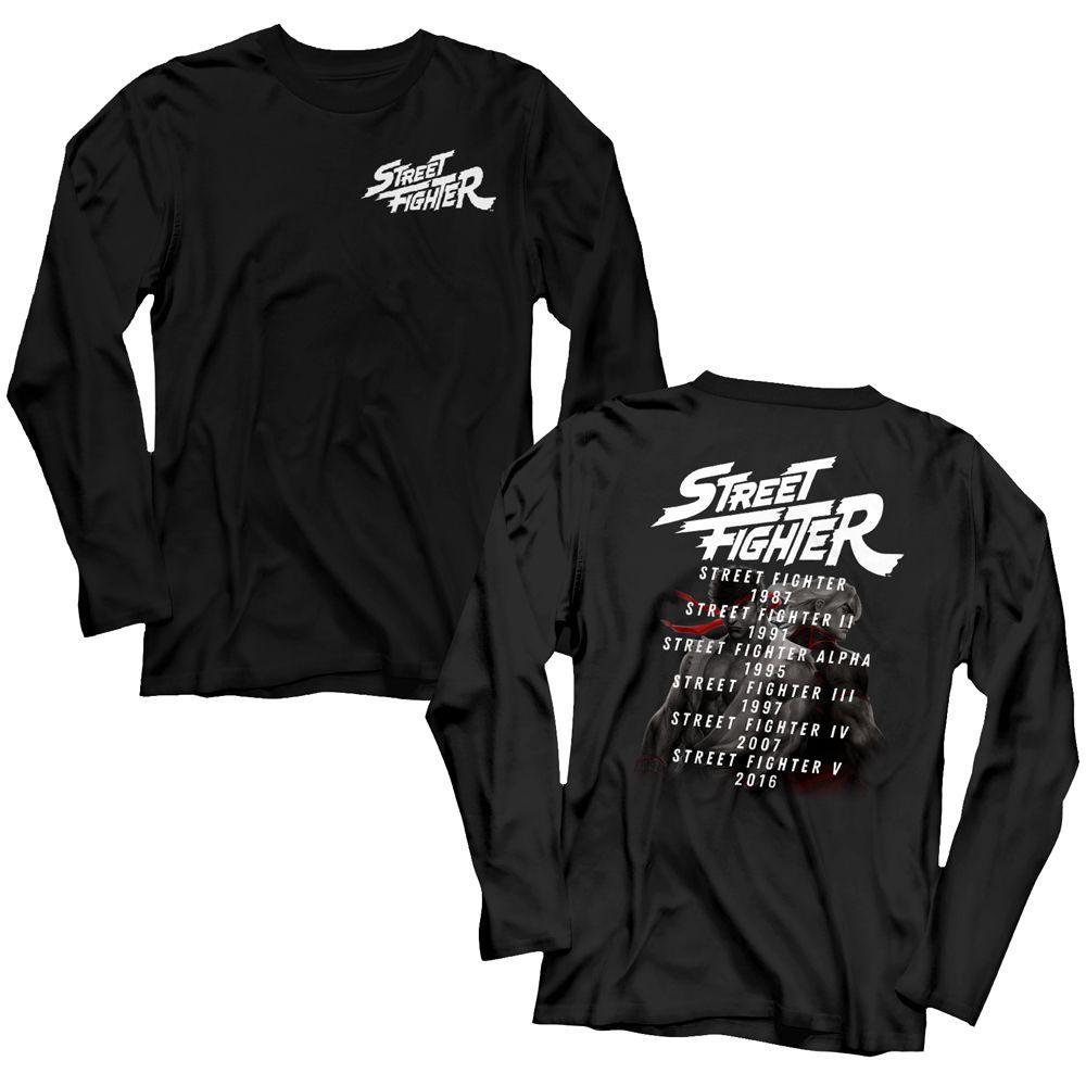 Street Fighter Versus Long Sleeve T-Shirt Hoodie, Sweatshirt | CiraTrend.com
