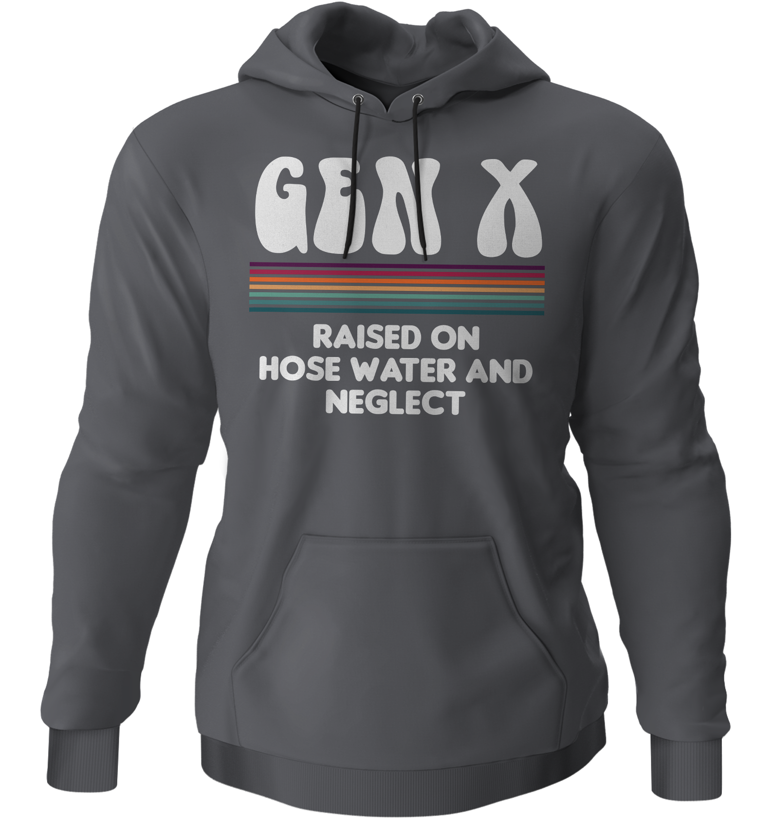 Gen X Raised On Hose Water And Neglect Hoodie T-Shirts, Sweatshirt | CiraTrend.com (Image 3)