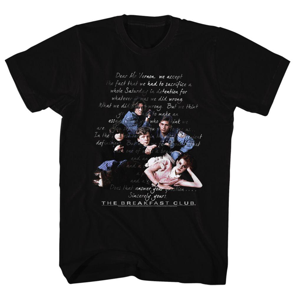 The Breakfast Club - Letter T-Shirt Hoodie, Sweatshirt | CiraTrend.com